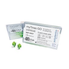 Polydentia myRing Forte, myTines GO, Refill 6 pairs