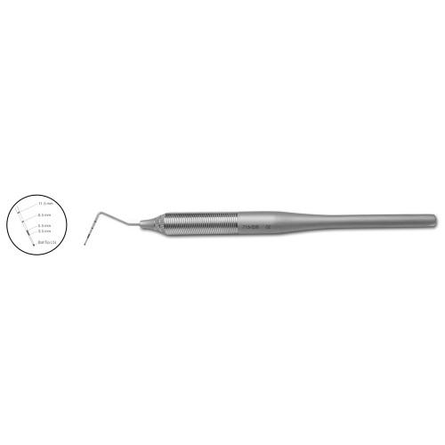 Periodontal Probes - Clear View Who probe ball tip (3.5-5.5-8.5-11.5 mm)