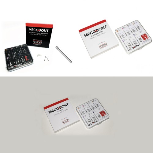 Mecodont Fiber Posts(Parallel Sided), Titanium Posts & Stainless Steel Parallel Sided Posts - Buy 4, Get 1 Free