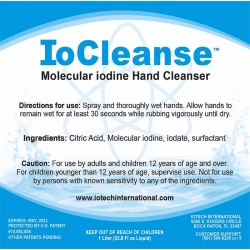 IoCleanse Hand Cleanser