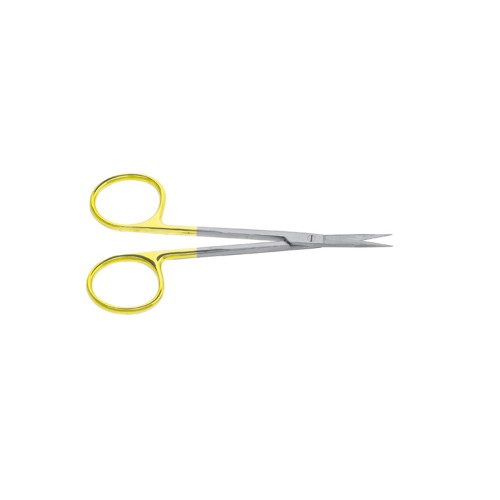 Scissors Iris 4 1/2" straight carbide