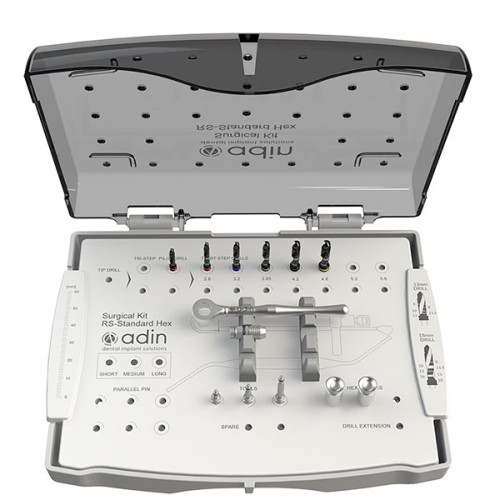 RS-Standard Internal Hex Plastic Surgical Kit-Starter Short Drills