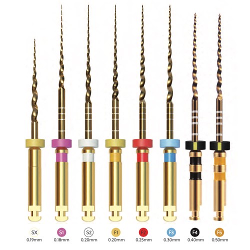 Golden-Taper Pre-Sterile Rotary Endo Files