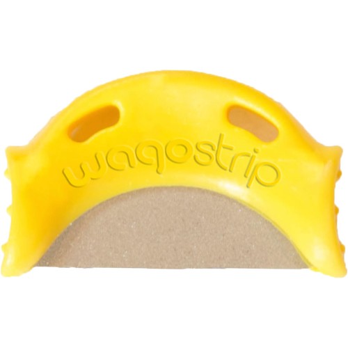 WagoStrip Yellow 0.7mm Single-Sided Straight - Qty 10