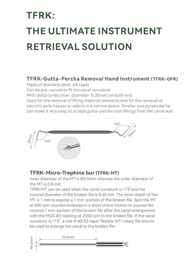 TFRK-Gutta-Percha Removal Hand Instrument (TFRK-GPR)