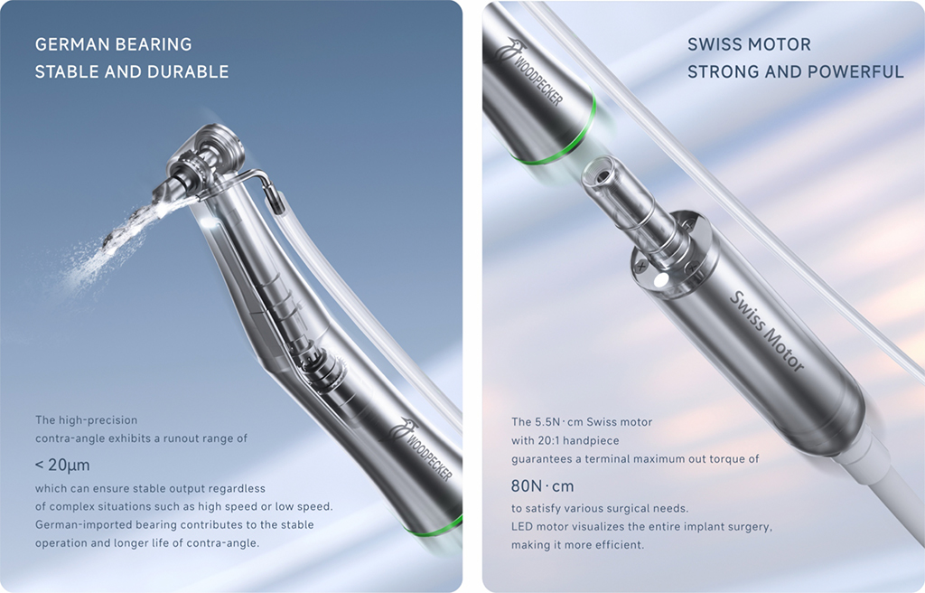 Stable & durable - Implant Motor