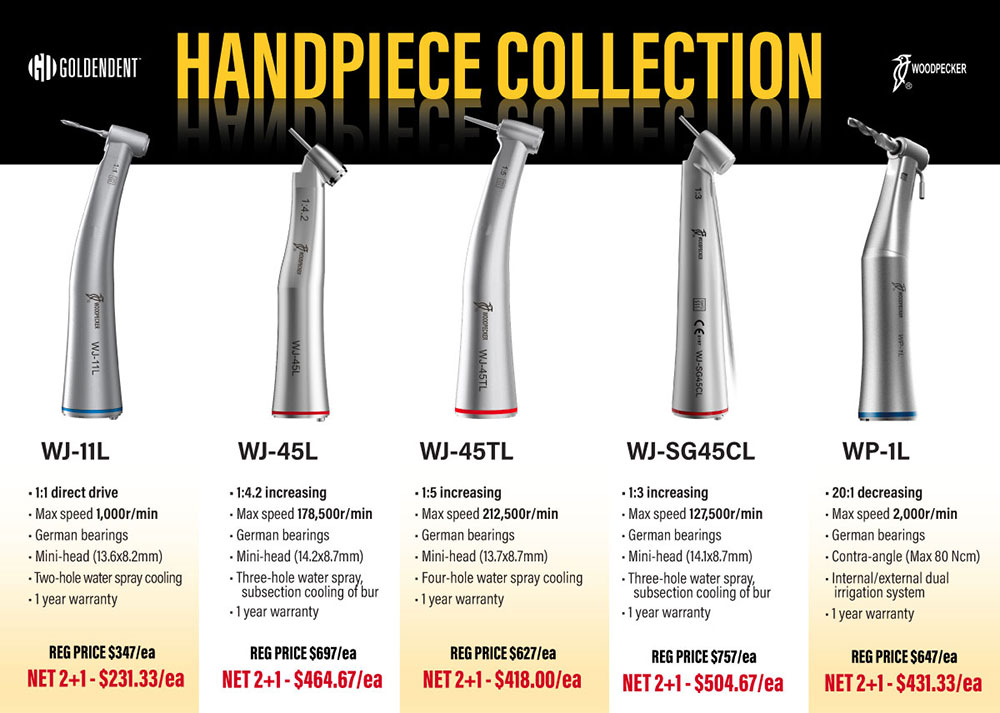 handpiece collection