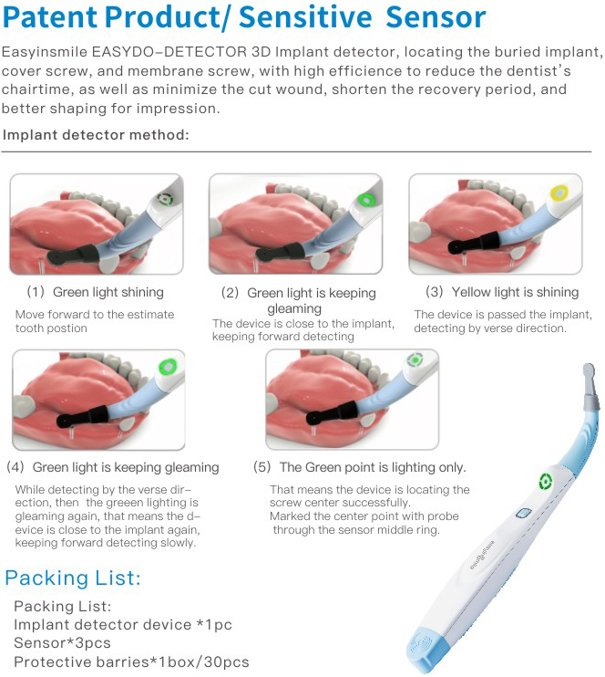 Implant Locator System, Instructions For Use