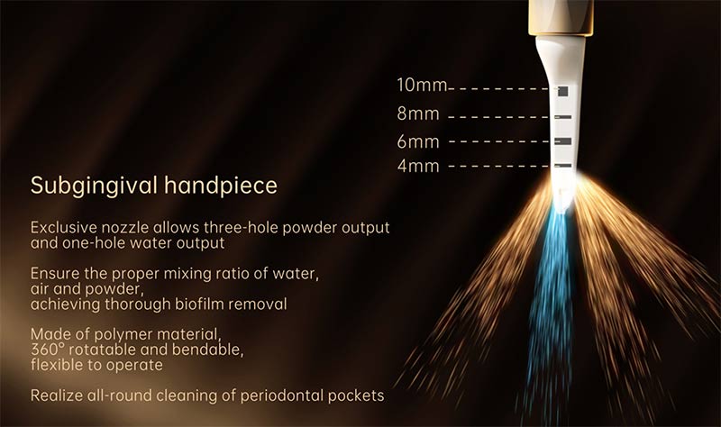 Subgingival handpiece