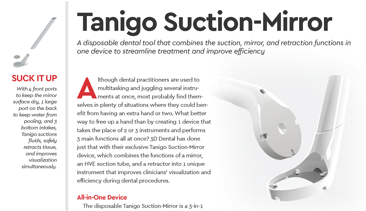 Tanigo Disposable Dental Suction-Mirror